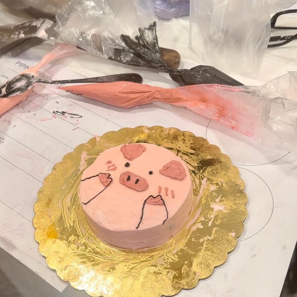 Animal Face Lunch Box Cake – Riso Cake
