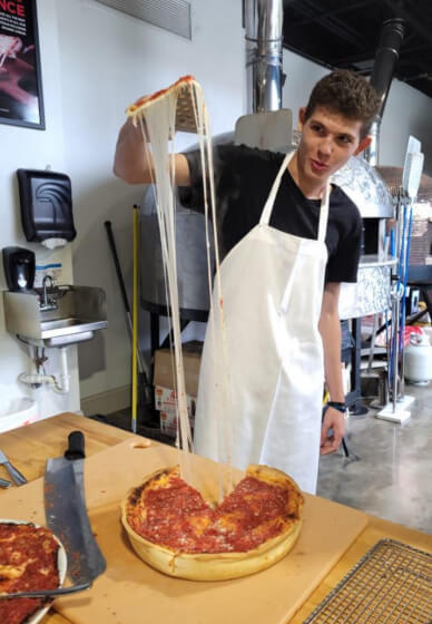 Chicago Stuffed Pizza Making Class