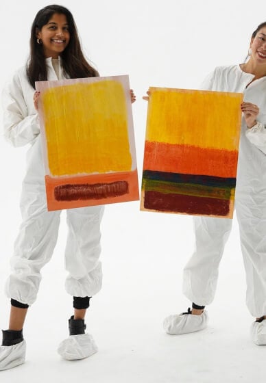 Color Field Painting Class: Rothko Inspired