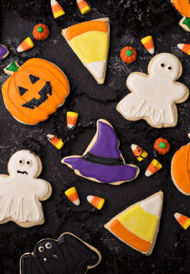 Decorate Halloween Cookies