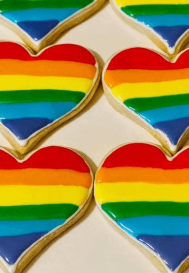 Decorate Themed Cookies at Home: Pride Month