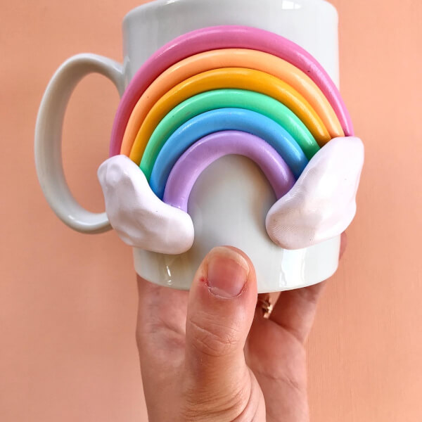 Pottery Mug Painting Kits - DIY Art in a Box - Gift mug - Great Gift Idea