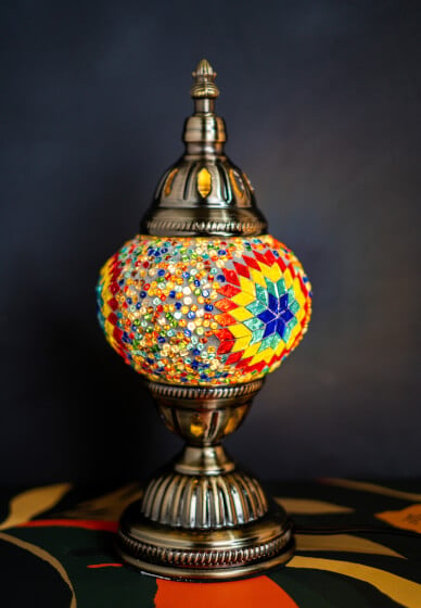 DIY Turkish Mosaic Lamp
