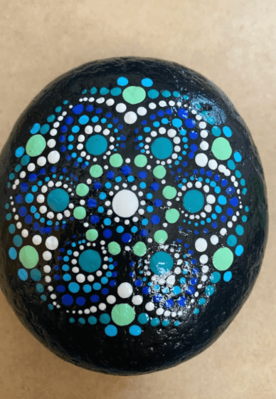 Dot Art Class: Mandala Rocks