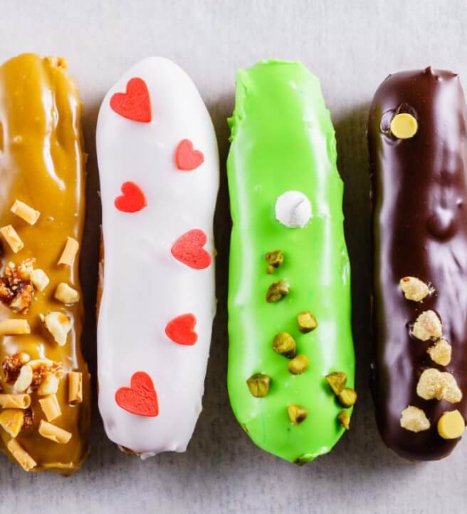 Eclair and Cream Puff Baking Class