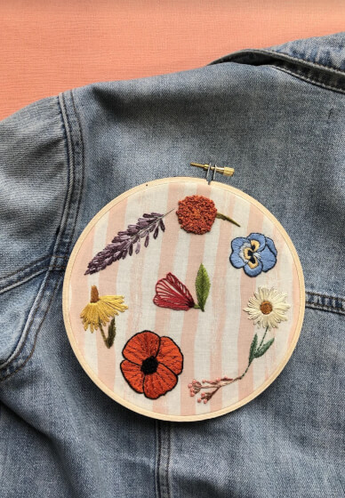 Embroidery Class: Wildflower Embroidery Basics