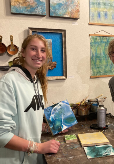Encaustic Painting Class: Make Your Mark