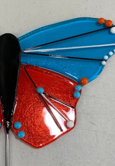 Fused Glass Workshop: Butterfly or Dragonfly Yard Stake