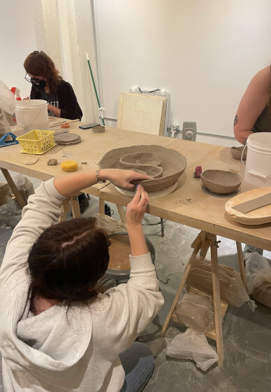 Handbuilding Ceramics Class: Serving Platter