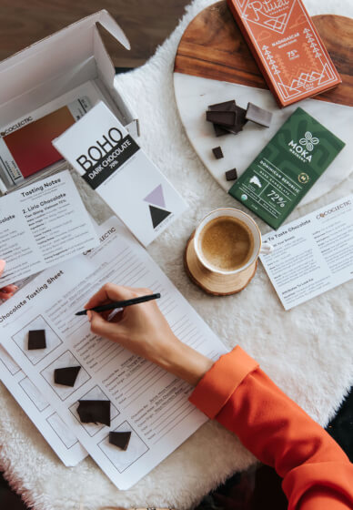 Interactive Virtual Chocolate Tasting