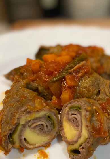 Italian Cooking at Home: Filled Beef Braciole