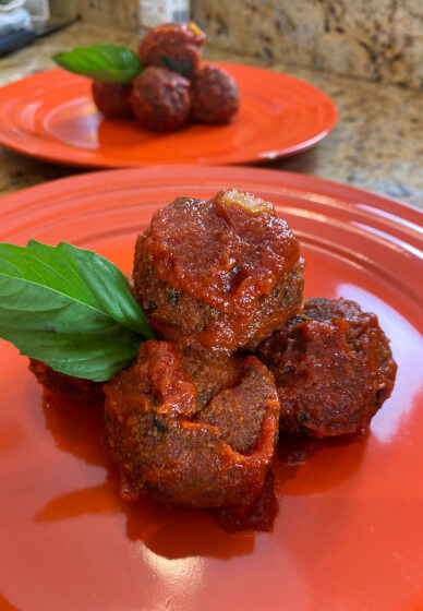 Italian Cooking at Home: Tuna Meatballs with Tomato