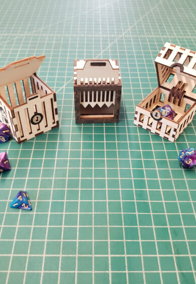 Laser Cutting Class: Table Top Game Accessories, Weeknight Austin