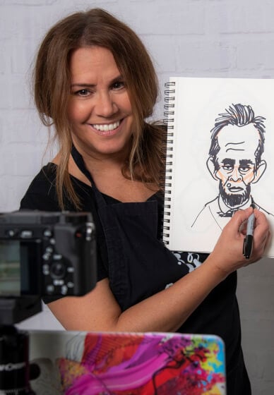 Learn Caricature Drawing at Home