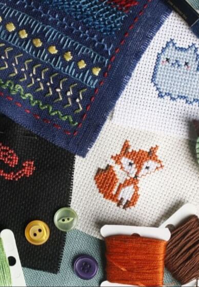 Learn Embroidery Basics at Home