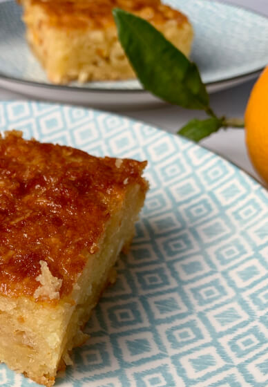 Learn How to Make a Portokalopita Orange Cake
