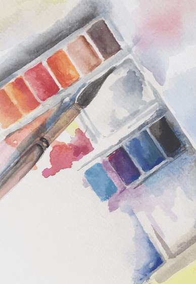 Learn to Paint with Watercolours at Home