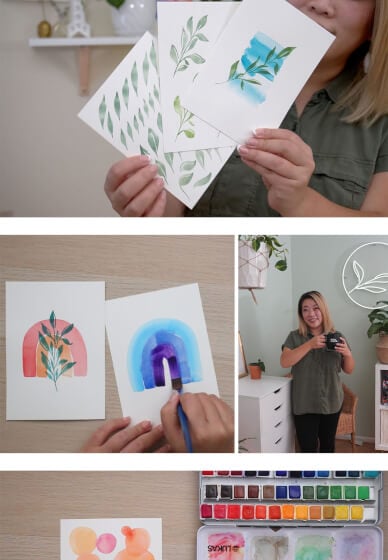Learn Watercolor for Mindfulness