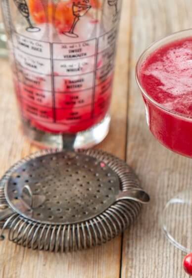 Make a Cranberry Cocktail and Cranberry Sauce