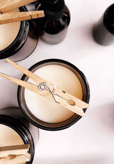 Make an Organic Soy Wax Candle