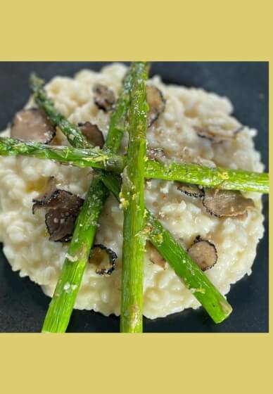 Make Asparagus Risotto with a Wine Pairing