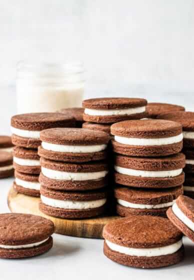 Make Chocolate Sandwich Cookies