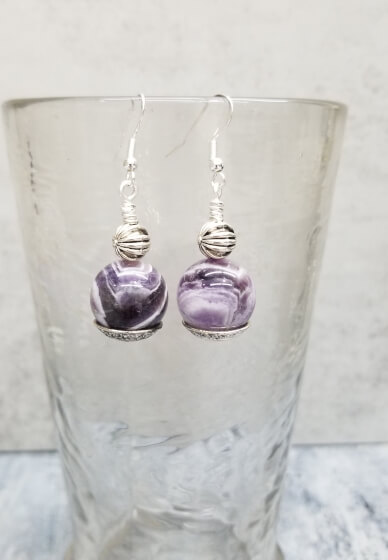 Make Crystal and Sterling Silver Earrings