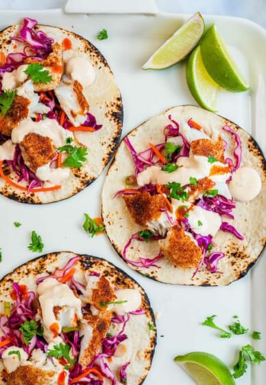 Make Fish Tacos and Mexican Style Rice