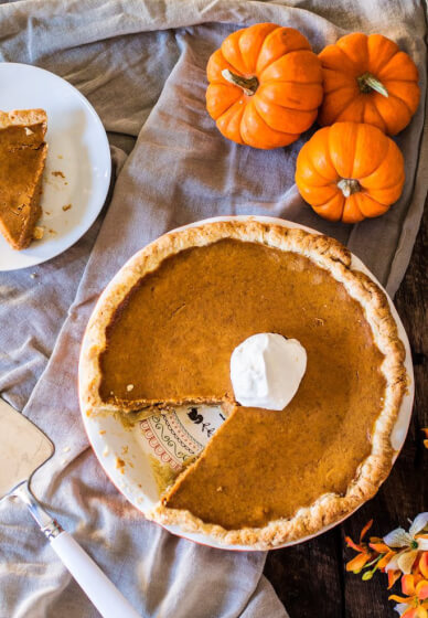 Make Pumpkin Pie with Maple Whipped Cream