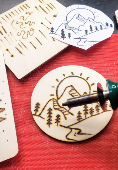 How to Transfer Woodburning Patterns [3 Techniques] 