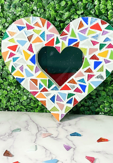 Mosaic Heart Workshop in Westwood
