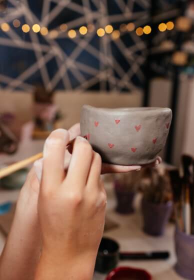 One-time Pottery Class and Painting Class - Brooklyn