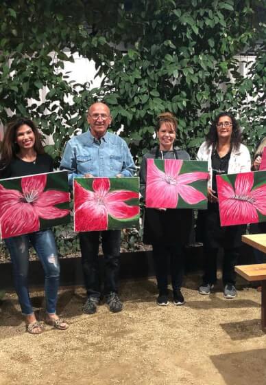 Paint and Sip Class in Carlsbad