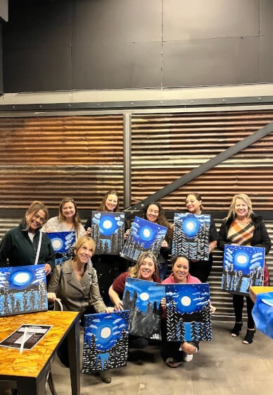 Paint and Sip Class in Lincoln