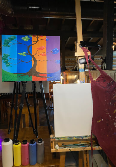 Paint and Sip Class in Roseville