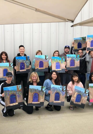 Paint and Sip Class in Sacramento