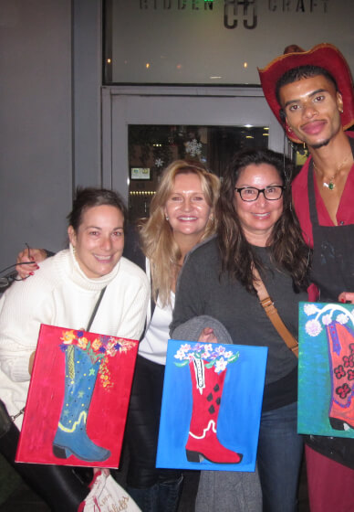 Paint & Sip Class in San Diego