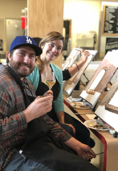 Paint and Sip Class in Tustin
