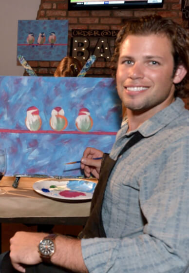 Paint and Wine Class in San Marcos