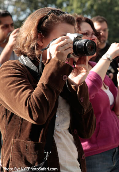 Photography Class in Central Park