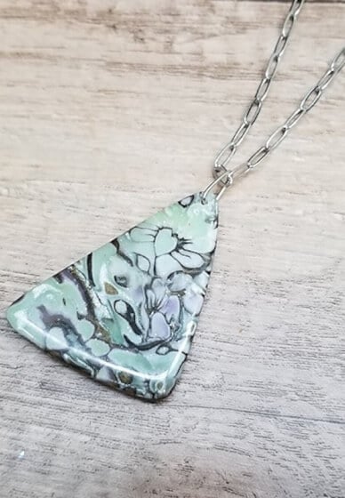 Polymer Clay Pendant Necklace Class