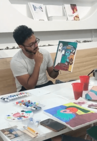 Portrait Painting Class: Picasso Inspired