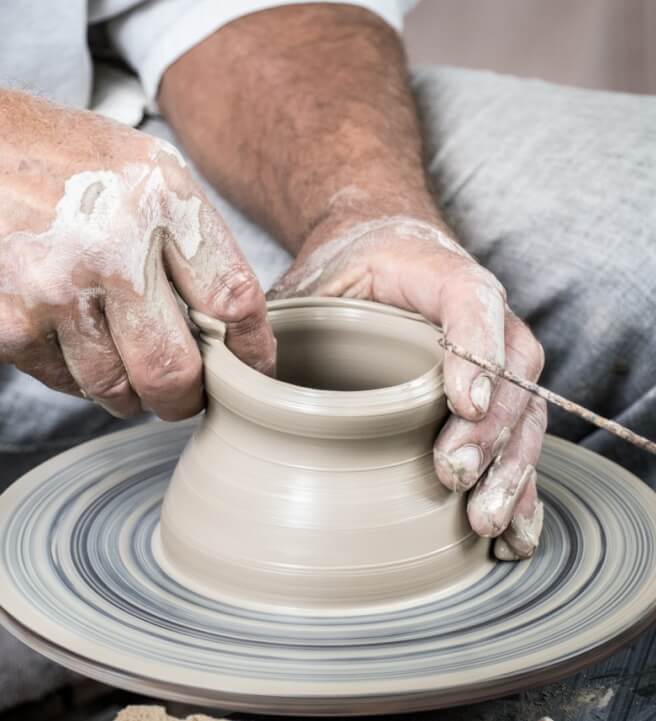 Pottery Wheel Throwing Course: Three-week