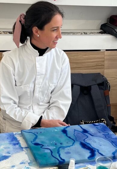 Soak Stain Painting Class: Helen Frankenthaler Inspired