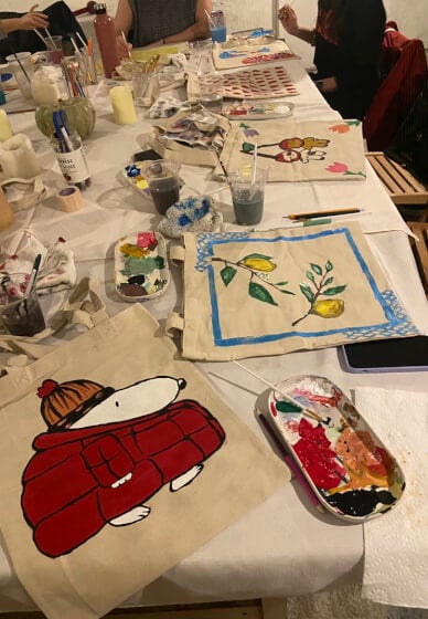 Tote-bag Painting Party