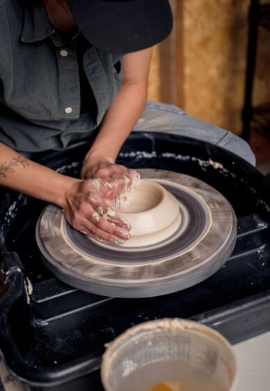 Wheel Throwing Pottery Class