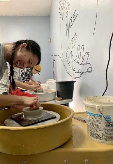 Wheel Throwing Pottery Class: Taster