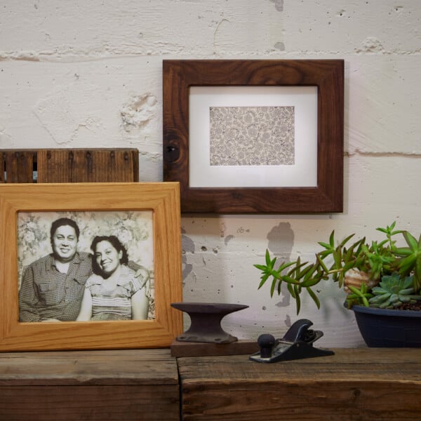 Handmade Rustic Wooden Picture Frames, Custom Size Photo Frames 1 