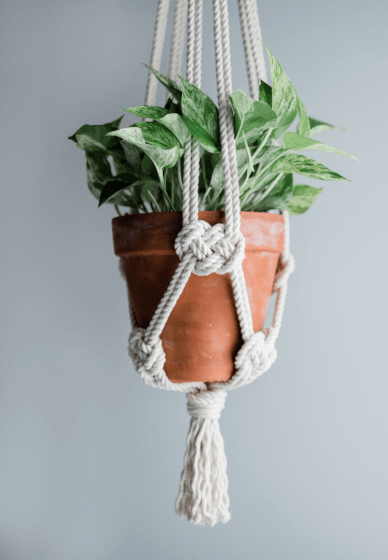 Learn macrame now with 5 basic macrame knots! • Curious Craft Studio