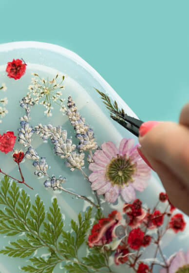 Floral Resin Tray Workshop — Reynolds